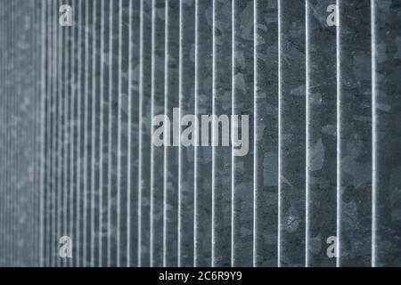 metal grid background Stock Photo