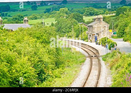 Lealholm Railway Station, Esk Valley Line, Lealholm, North Yorkshire Moors, England Stock Photo