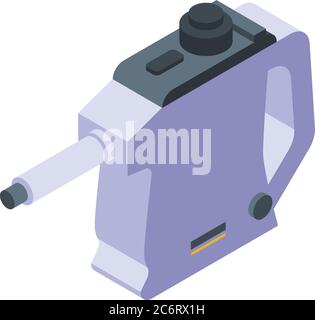 Steam cleaner equipment icon, isometric style Stock Vector