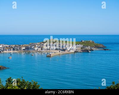 St.Ives Harbour Smeatons Pier Stock Photo