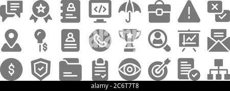 business line icons. linear set. quality vector line set such as hierarchy, target, checklist, dollar, growth graph, cv, check mark, umbrella, reward Stock Vector