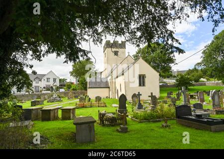 Colwinston, Wales Village church of St Michael and All Angels Stock ...