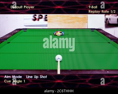 Billiards  (PS1) Gameplay 