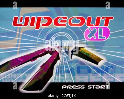 Wipeout XL - Sony Playstation 1 PS1 PSX - Editorial use only Stock Photo -  Alamy