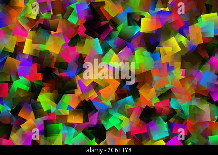 Seamless background pattern consisting of squares. Stock Photo