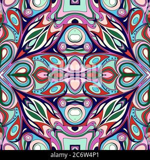 Vector abstract seamless pattern Stock Vector