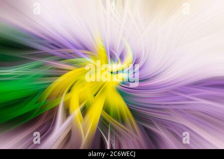 multicolored twirl abstract Stock Photo