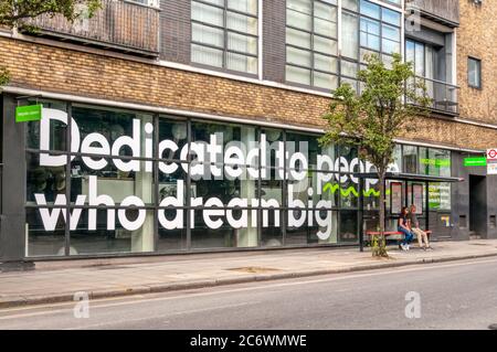 Premises of Bespoke Careers, employment agency for architecture and design, in Clerkenwell, London. Stock Photo