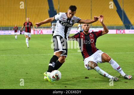 parma, Italy, 12 Jul 2020, Alberto Grassi (Parma) during Parma vs Bologna, italian Serie A soccer match - Credit: LM/Alessio Tarpini/Alamy Live News Stock Photo