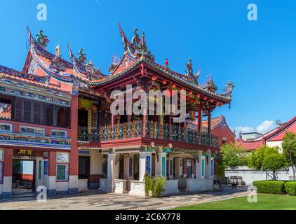 Seh Tek Tong Cheah Kongsi, a Chinese clan house in the colonial district, George Town, Penang, Malaysia Stock Photo