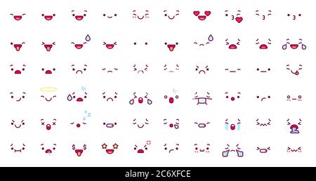 Anime character - Avatar & Emoticons Icons