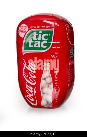 Tic Tac Candy Stock Photo