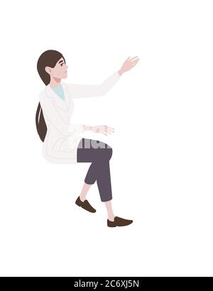 Sticker Woman Female Girl Sitting Pose Attractive Competent Capable Office  Manager Worker Professional Cartoon Character Cute Hand Stock Illustrations  – 4 Sticker Woman Female Girl Sitting Pose Attractive Competent Capable  Office Manager