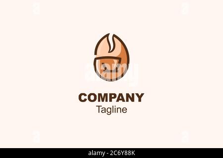 coffee logo vector Stock Vector