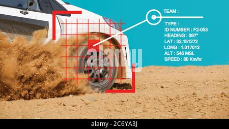 Machine learning ,artificial Intelligence (AI) has been thrust into the motorsport Stock Photo