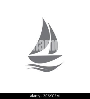 yacht icon vector illustration Stock Vector Image & Art - Alamy