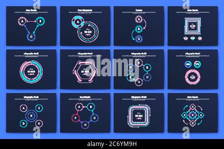 Big set of infographics elements. EPS10. Stock vector Stock Vector