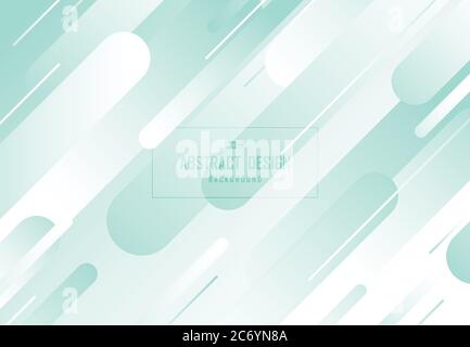 Abstract green mint design of line pattern decorative background. Use for ad, poster, artwork, template design, print. illustration vector eps10 Stock Vector