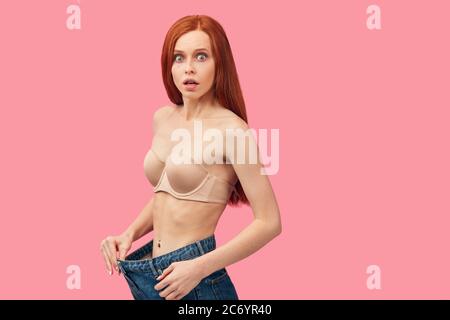 Fat Woman Big Breast Wearing Bra Stock Image - Image of lingerie,  brafitting: 167337171