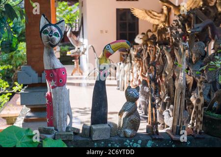 Traditional balinese crafts Stock Photo