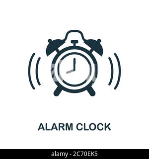 Alarm Clock icon. Simple element from well sleep collection. Creative Alarm Clock icon for web design, templates, infographics and more Stock Vector