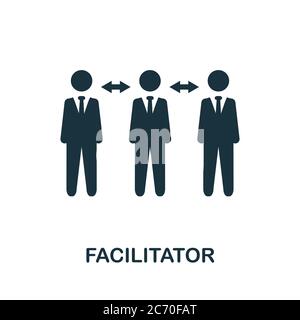Expert icon. Simple element from consulting collection. Filled Expert ...