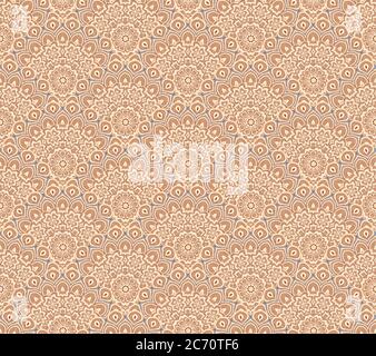 seamless vintage cute hand drawn flower vector pattern Stock Vector ...