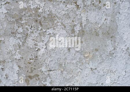 White grunge wall texture. High resolution vintage background of white weathered plaster or stone old texture Stock Photo