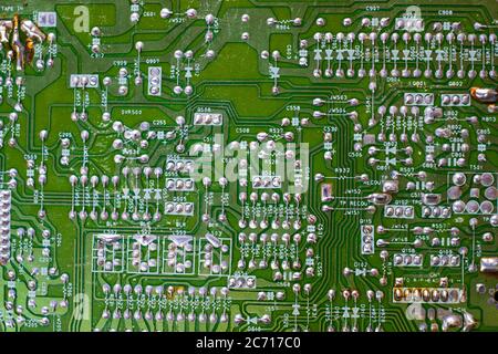 Printed circuit board PCB Stock Photo