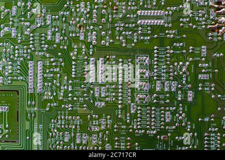 Printed circuit board PCB Stock Photo