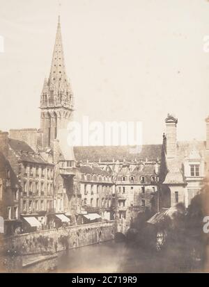 Rue des Petits Murs, Caen, 1852-54. Stock Photo