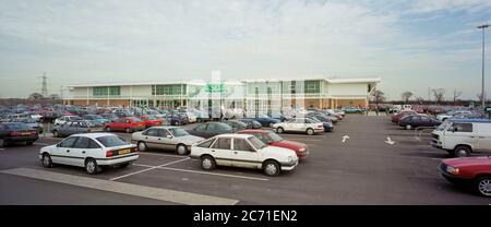 As then brand new Asda Store at Monks Cross, York, northern England, UK in 1997 Stock Photo