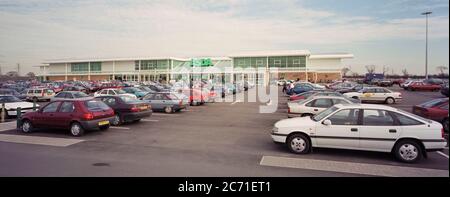 As then brand new Asda Store at Monks Cross, York, northern England, UK in 1997 Stock Photo