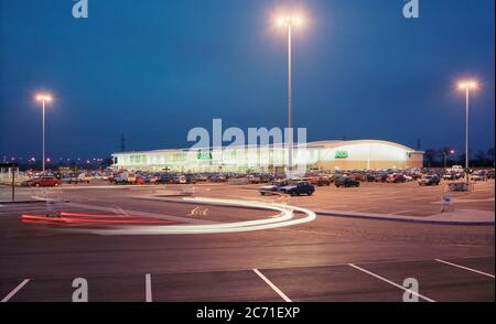 As then brand new Asda Store at Monks Cross, York, northern England, UK in 1997 Stock Photo