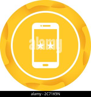 Unique Favorites Vector Glyph Icon Stock Vector