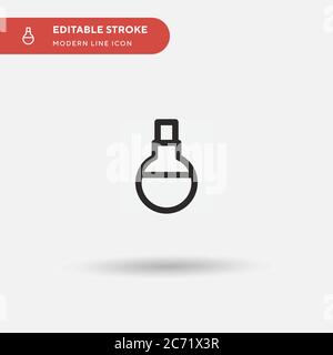 Smeel Simple vector icon. Illustration symbol design template for web mobile UI element. Perfect color modern pictogram on editable stroke. Smeel icon Stock Vector