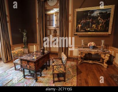 PALACE OF VAUX LE VICOMTE Stock Photo