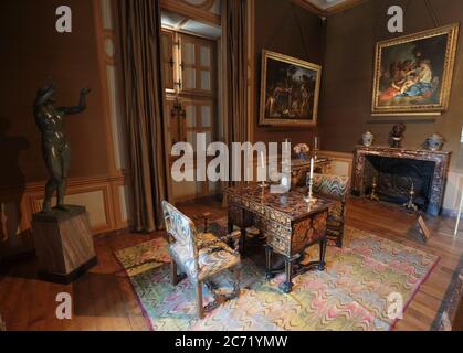 PALACE OF VAUX LE VICOMTE Stock Photo