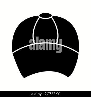 Unique Cap Vector Glyph Icon Stock Vector