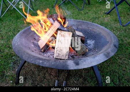 Fire pit Stock Photo
