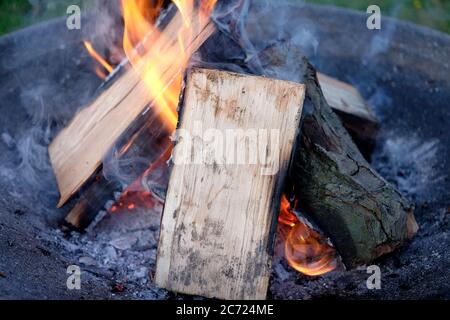 Fire pit Stock Photo