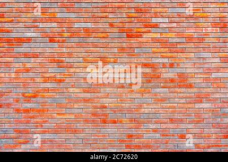 Red brick wall. Loft interior design. Architectural background. Stock Photo