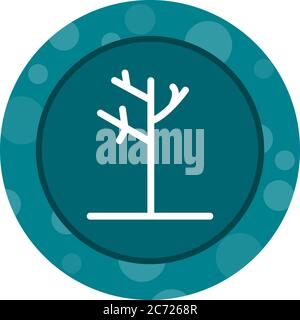 Unique Autumn Vector Glyph Icon Stock Vector