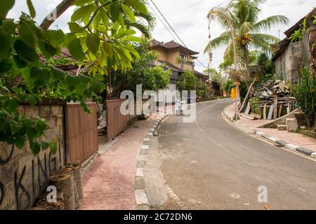 Streets of Ubud Stock Photo