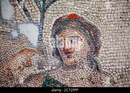 Mosaics of  Antakya , region southeast of Turkey, TURKEY Stock Photo