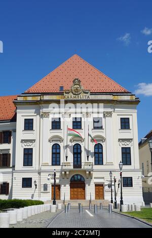 Prime Minister's Office, Former Carmelite monastery, Buda Castle, Castle Quarter, 1st District, Budapest, Hungary, Magyarország, Europe Stock Photo