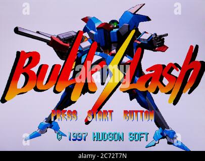 Bulk Slash - Sega Saturn Videogame - Editorial use only Stock Photo