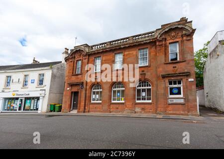 Streets of Airdrie in Scotland, North Lanarkshire, UK Stock Photo