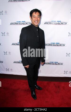 West Hollywood, Ca. 1st Aug, 2020. Grant Imahara at the Star Trek Renegades Premiere at the Crest Theater in Westwood, California on August 1, 2015. Credit: David Edwards/Media Punch/Alamy Live News Stock Photo