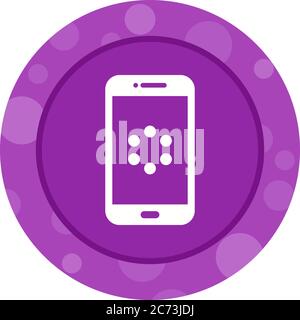 Unique Watch Synchronization Vector Glyph Icon Stock Vector